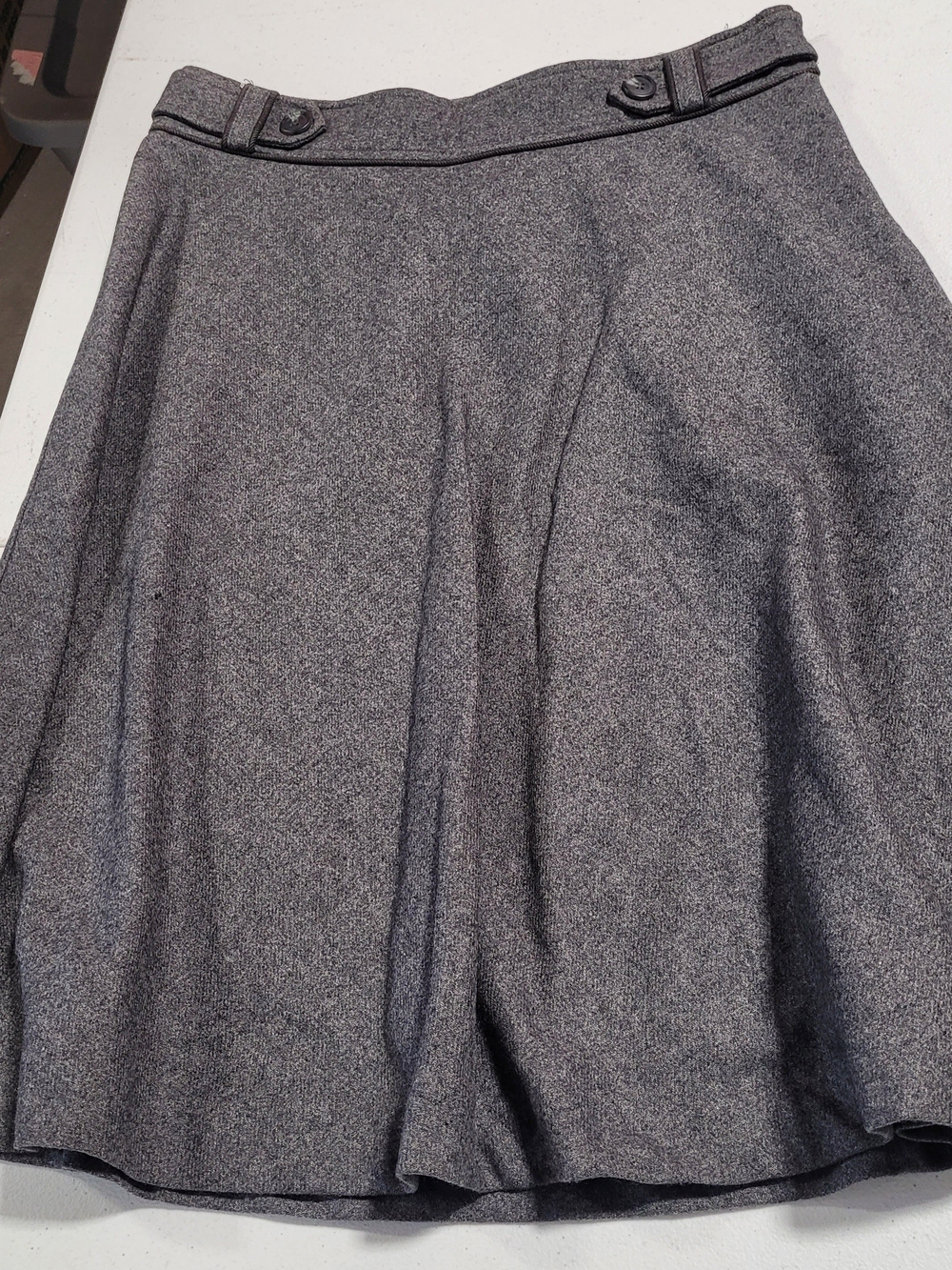Merona Heathered Gray Circle Skirt - Picture 1 of 3